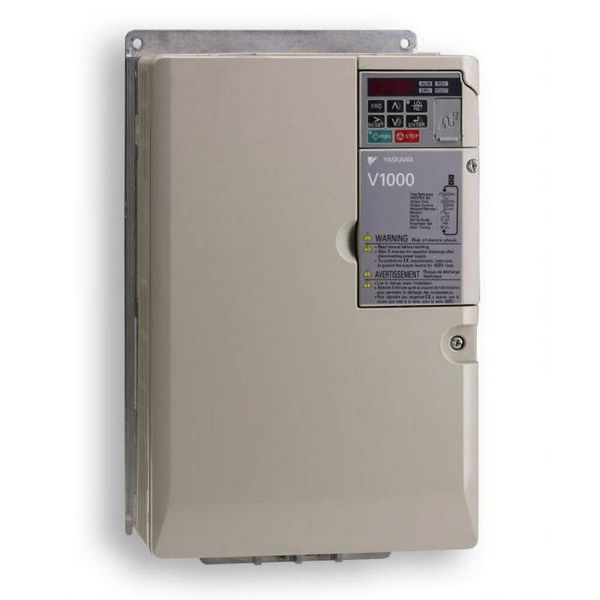 V1000 inverter, 3~ 400 VAC, 5.5 kW, 14.8 A, sensorless vector, max. ou image 1