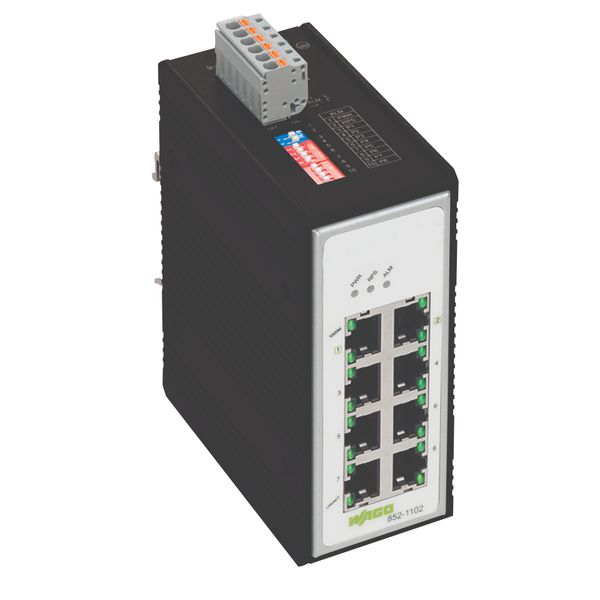 Industrial-Switch 8 Ports 1000Base-T black image 5
