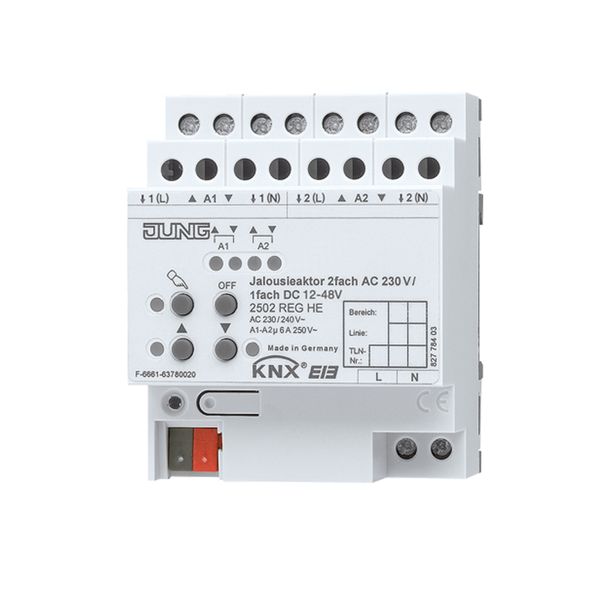 Output module KNX Blinds actuator image 2