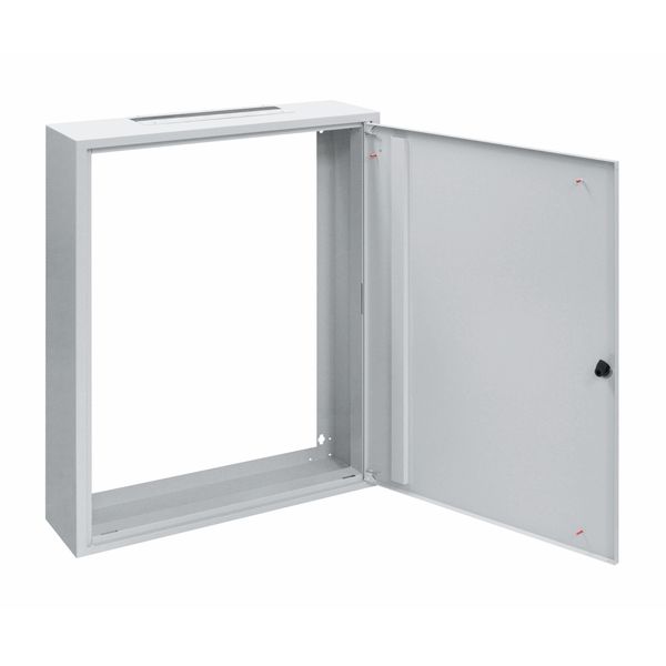 Wall-mounted frame 3A-21 with door, H=1055 W=810 D=250 mm image 1