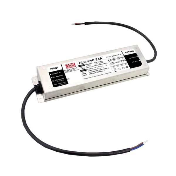 LED Power Supply Mean Well ELG-240-24A-3Y image 1