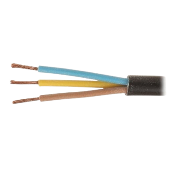 Electric Cable OMY 3*0.75 Black image 1