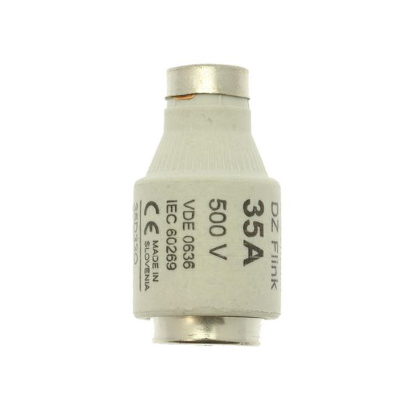 Fuse-link, low voltage, 35 A, AC 500 V, D3, 27 x 16 mm, gR, IEC, fast-acting image 8