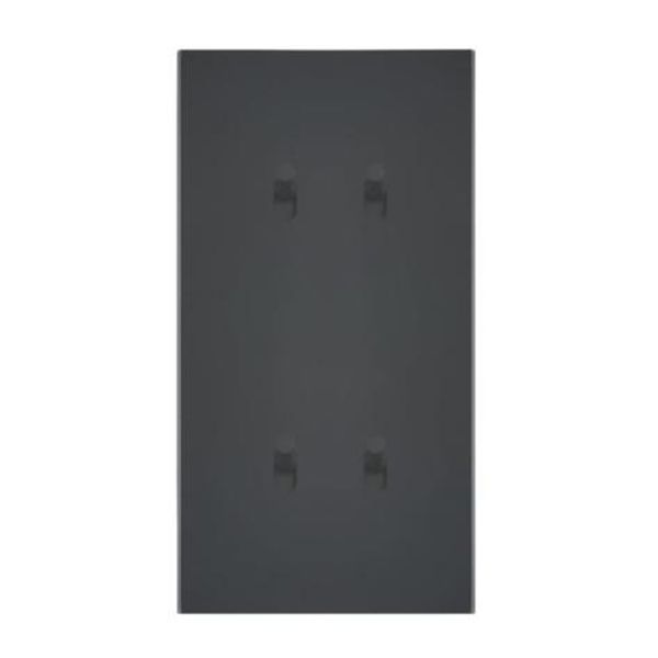 Art d'Arnould universe Epure four two-way switch or switch - matte black image 1