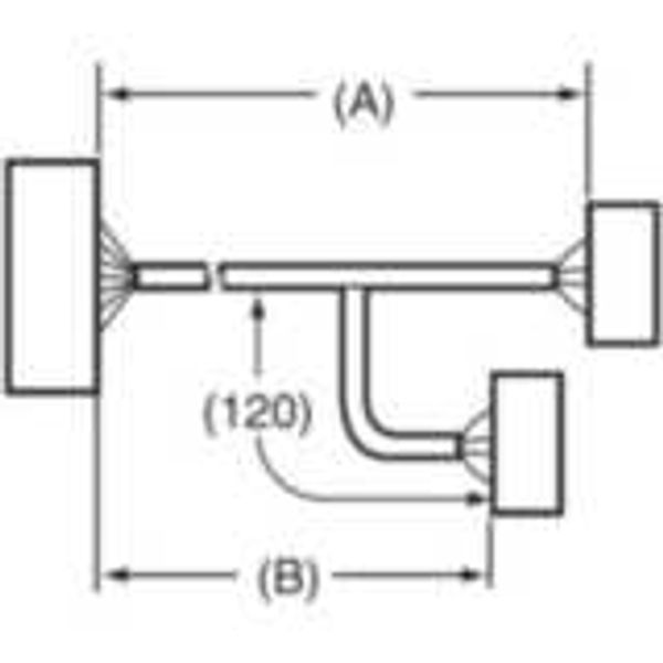 I/O connection cable for G70V with Siemens PLCs board 6ES7 322-1BL00-0 image 1