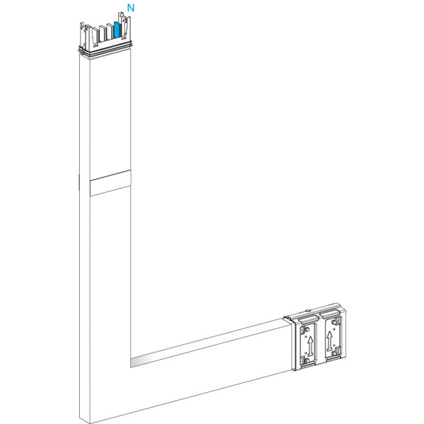 90° UP AxB 400A FIRE BARRIER MISS LINK image 1