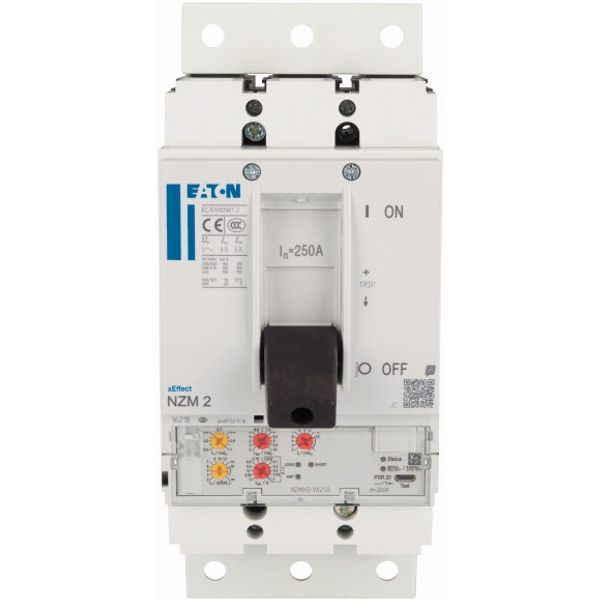 NZM2 PXR20 circuit breaker, 250A, 3p, plug-in technology image 3