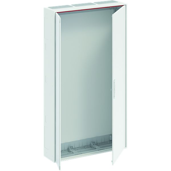 B39 ComfortLine B Wall-mounting cabinet, Surface mounted/recessed mounted/partially recessed mounted, 324 SU, Grounded (Class I), IP44, Field Width: 3, Rows: 9, 1400 mm x 800 mm x 215 mm image 1