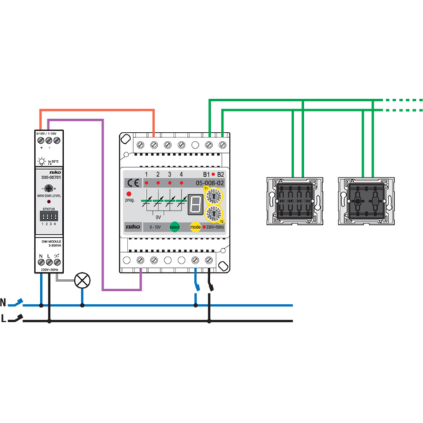 Universal modular dimmer PLC interference suppression, 5 – 350 W analo image 3