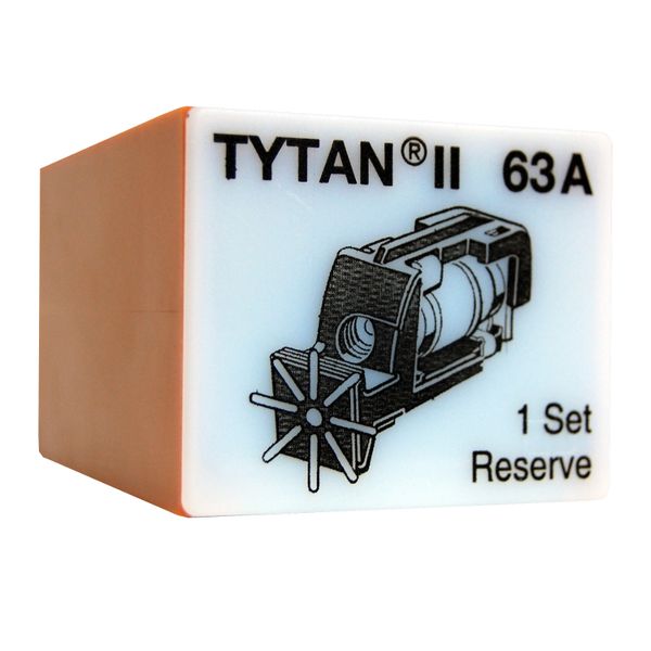Fuse Plug for TYTAN, 3 x 63A, D02, complete image 1