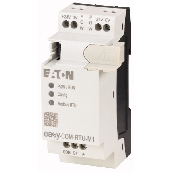 Communication module for connecting the easy control relay via Modbus RTU Server, screw terminal image 3