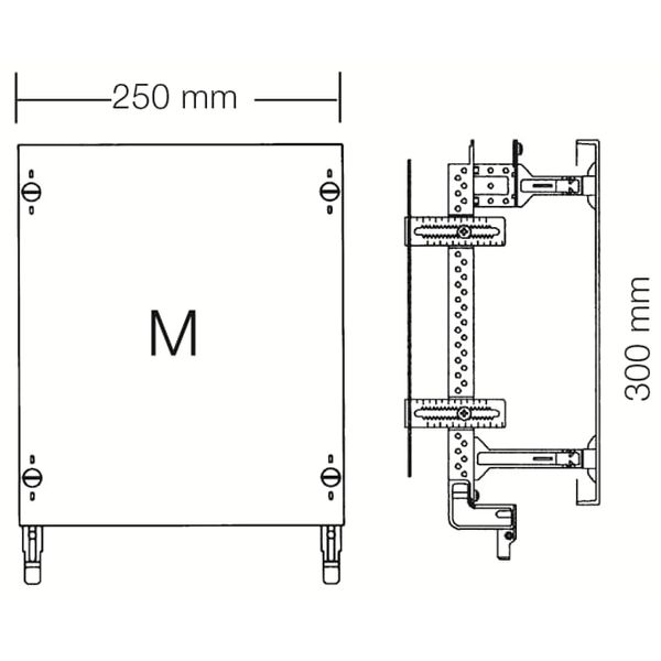 ED61MA Mounting plate 300 mm x 250 mm x 200 mm , 000 , 1 image 6