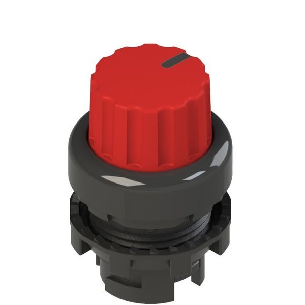 Red three-position knob selector E2 1SE43FCE31AB image 1