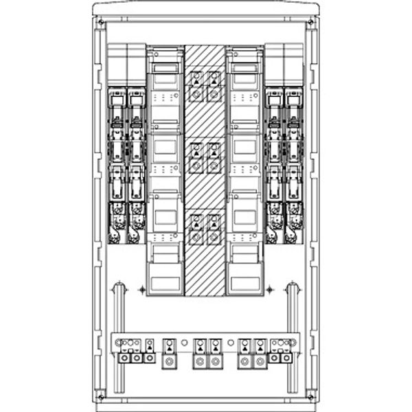 cable distribution cabinet Fr 6NHS00/185-1NHS2/3 image 1