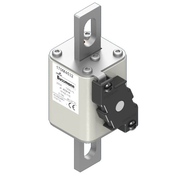 Fuse-link, high speed, 250 A, AC 690 V, size 1, 53 x 69 x 51 mm, aR, IEC, single indicator image 5