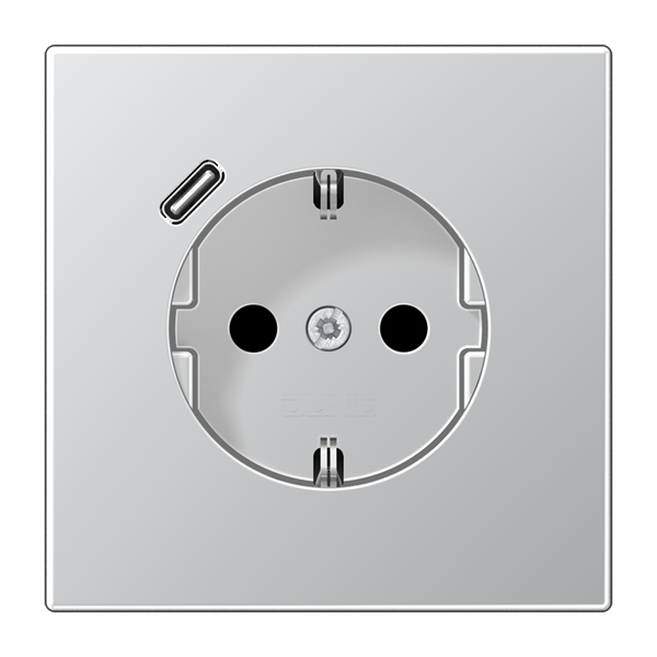 SCHUKO socket 16 A / 250 V AL1520-ODLNW image 2