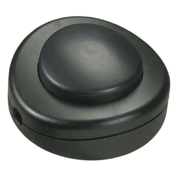 Foot switch for lamp - black image 1