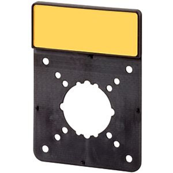 Clamp with label, For use with P5-…/EA/SVB, P5-…/V/SVB, 36 x 6 mm, Blank, can be engraved image 2