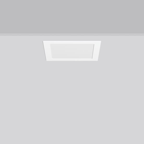 TOLEDO FLAT square, 17 W, 1650 lm, 830, white, DALI Recessed downlight image 2