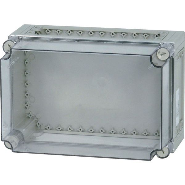 Insulated enclosure, top+bottom open, HxWxD=250x375x225mm image 4