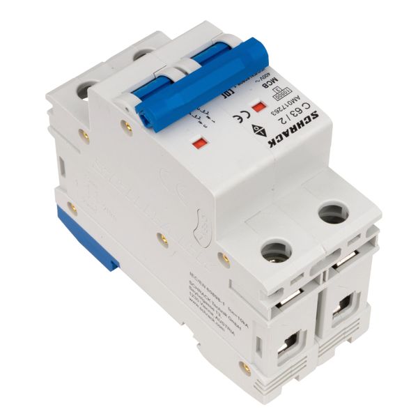 Miniature Circuit Breaker (MCB) AMPARO 10kA, C 63A, 2-pole image 5