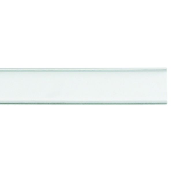 Blank cover, smooth white RAL 9016, 1000x50x8mm image 1