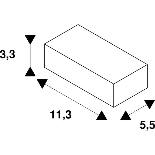 S-TRACK DALI luminaire adapter, white image 2