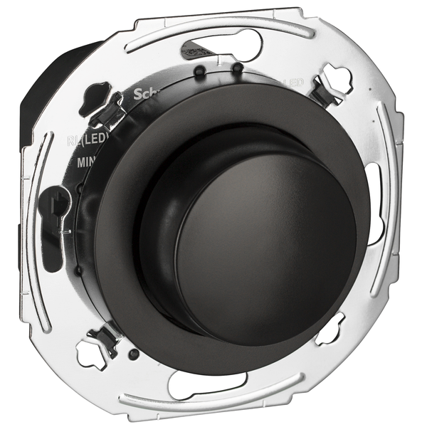 Renova universal rotary dimmer for LED lamps 400 W, black image 4