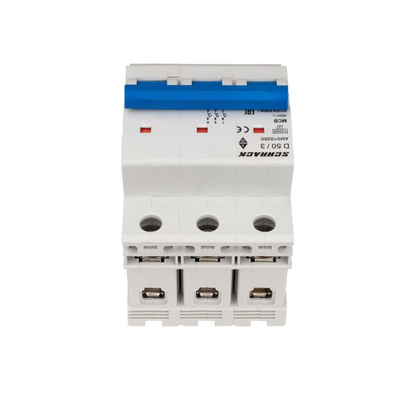 Miniature Circuit Breaker (MCB) AMPARO 10kA, D 50A, 3-pole image 8
