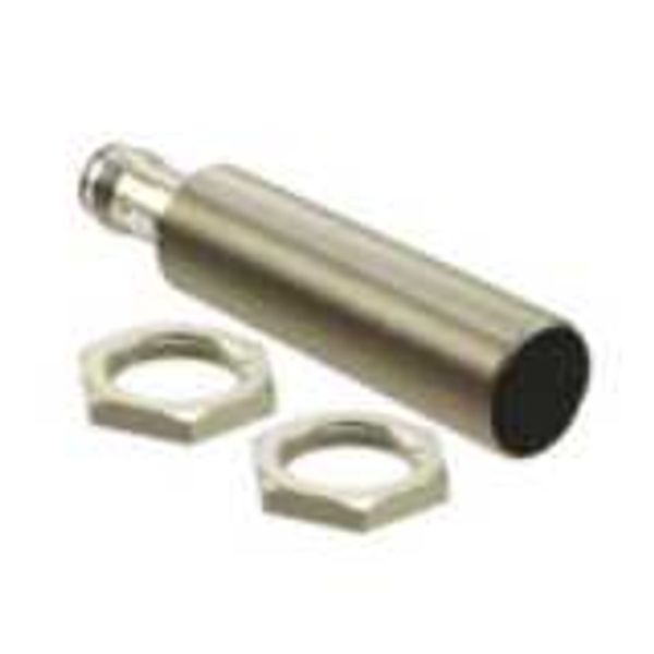 Proximity sensor, inductive, nickel-brass, long body, M18, shielded, 5 image 2