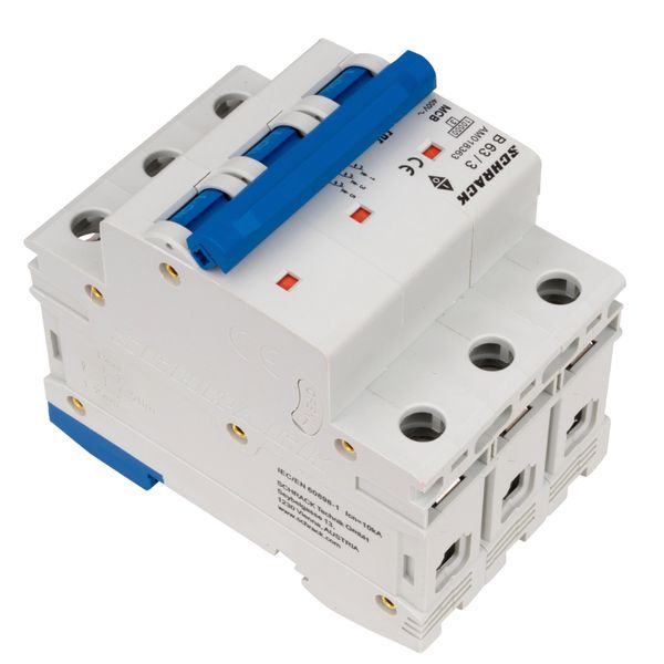 Miniature Circuit Breaker (MCB) AMPARO 10kA, B 63A, 3-pole image 6