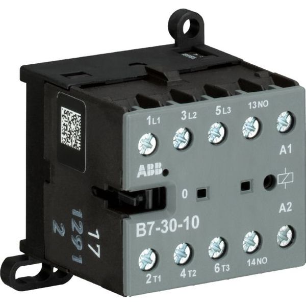 B7-30-10-03 Mini Contactor 48 V AC - 3 NO - 0 NC - Screw Terminals image 1