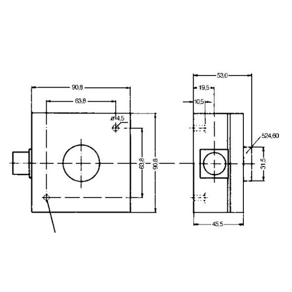 Moisture room controller, 5-35C with external scale, lamp heating, AC 230V, 1 changer, 10A image 3