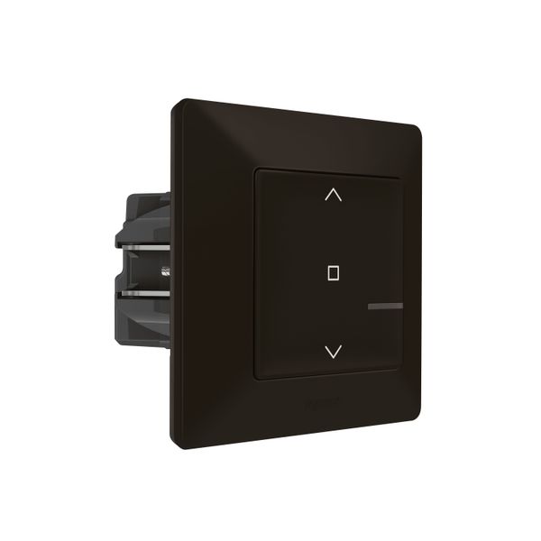 CONNECTED SHUTTER SWITCH WITH NEUTRAL VALENA LIFE MAT BLACK image 2