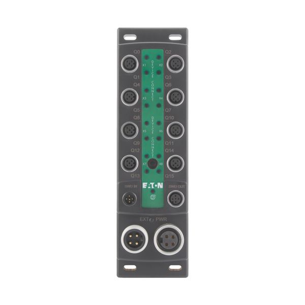 SWD Block module I/O module IP69K, 24 V DC, 16 outputs with separate power supply, 8 M12 I/O sockets image 10