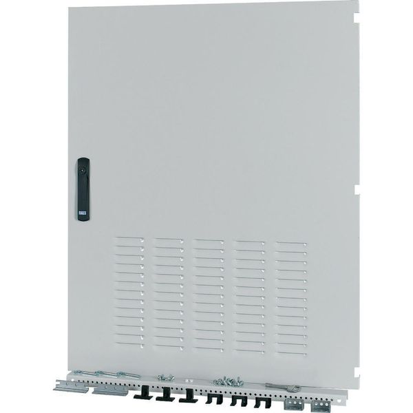 Box Solution door, ventilated, IP42, left, HxW=975x800mm, grey image 5