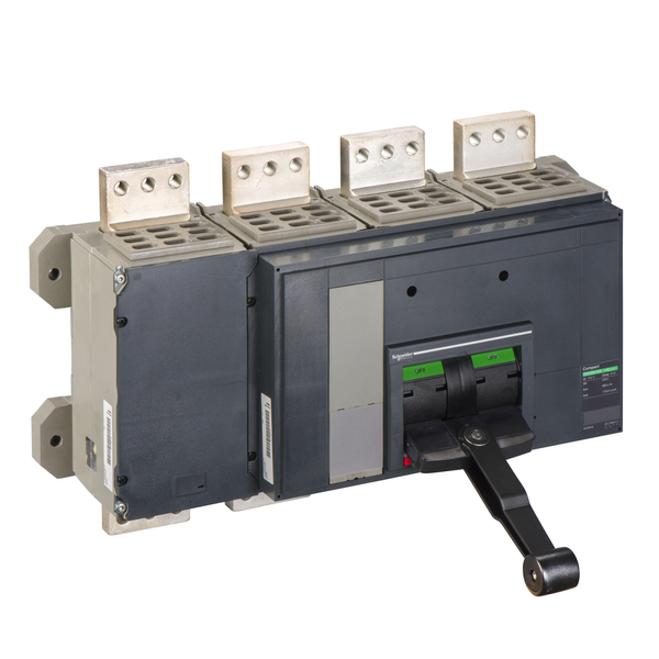 switch disconnector, Compact NS3200 NA, fixed, front connected, manually operated, 3200 A, 4 poles image 4