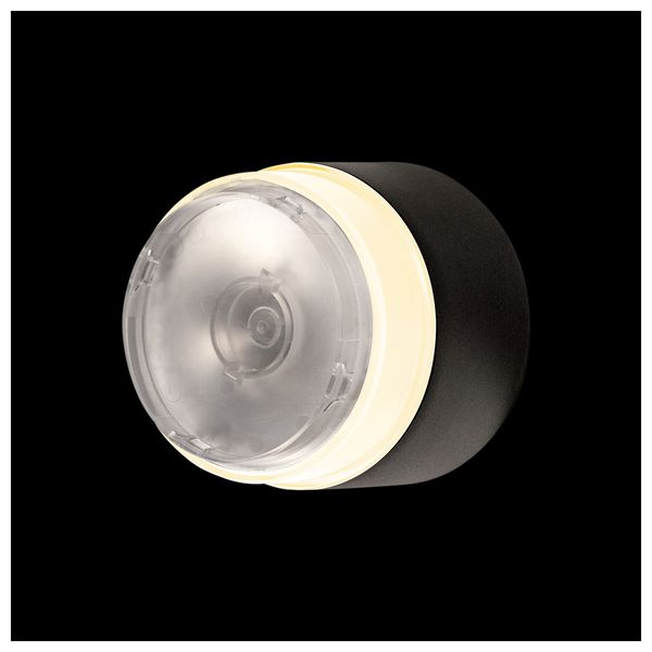 MANA BASE WL PHASE, Wall-mounted light anthracite round 15W 800/820lm 2700/3000K CRI90 Dimmable image 6