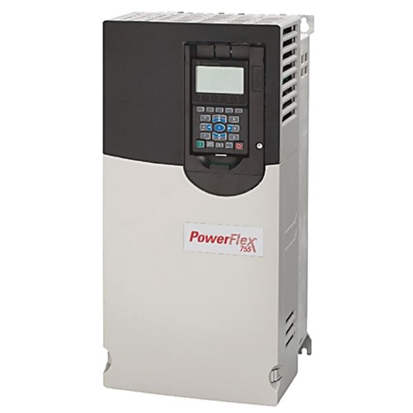 AC Drive, PowerFlex 755, 8.7A, (Fr1, 4kW ND, 2.2kW HD/Fr2, 4kw ND/HD) 400VAC, 3PH image 1