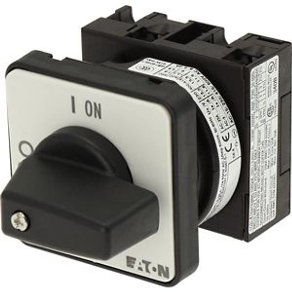 On-Off switch, 1 pole, 20 A, 90 °, flush mounting image 9