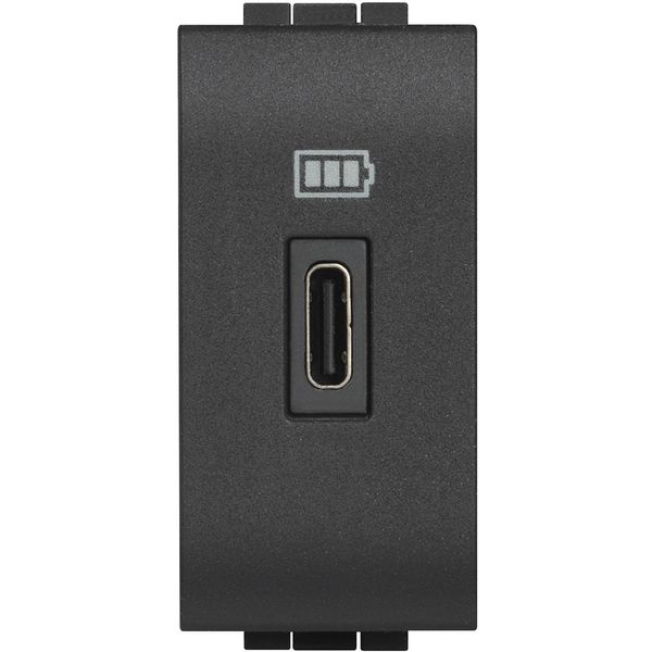 LL USB-lader C-1.5A-1 mod antraciet image 1