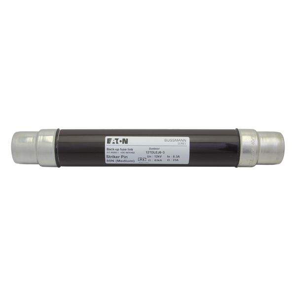 Fuse-link, medium voltage, 6.3 A, AC 12 kV, 2", 51 x 292 mm, back-up, DIN, with striker image 6