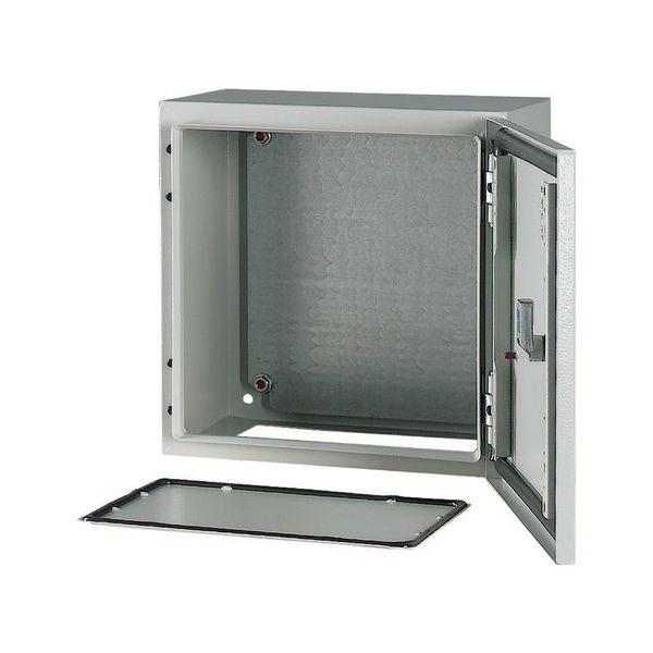 Wall enclosure with mounting plate, HxWxD=300x300x200mm image 5