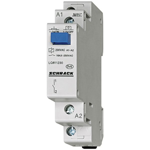 Remote switch, 1 N/O, 48VAC/24DC image 1