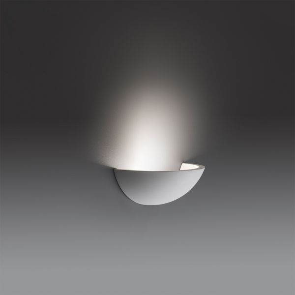 COVE WHITE PLASTER WALL LAMP 4W 3000K image 2