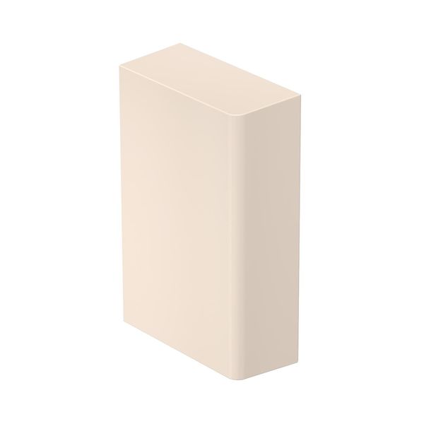 BRK ES70110 cws  SIGNA BASE end piece, 34x117x73, creamy white Polycarbonate/Acrylonitrile butadiene styrene image 1