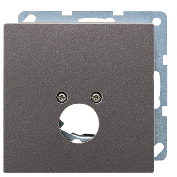 Centre plate for 1 loudsp. or BNC socket AL2962-1AN image 2