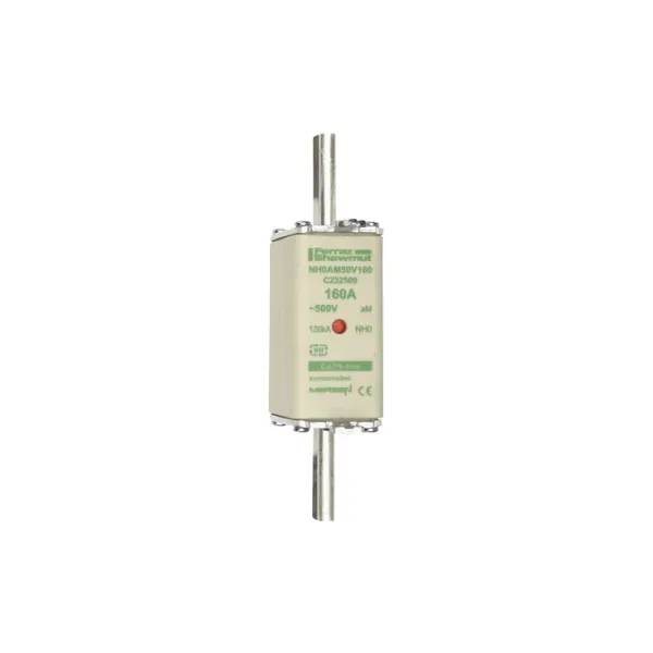 Fuse-link NH0 aM 500VAC 200A live tags Double indicator image 2