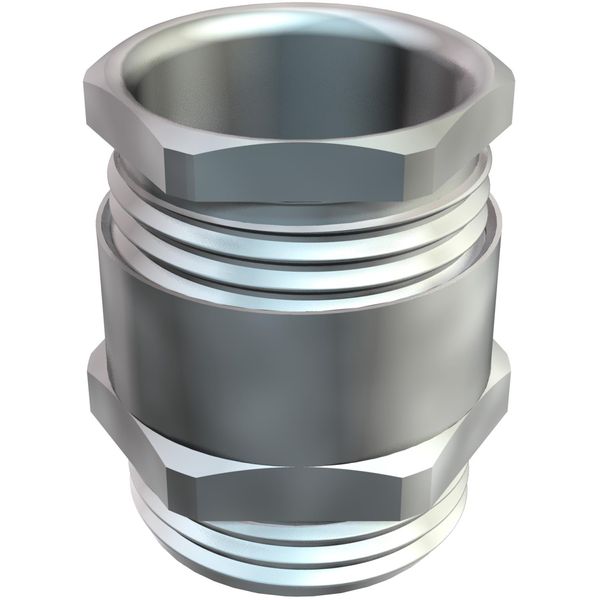 163 MS PG 7 Cone cable gland, PG thread, small cutting ring, nickel-plated image 1