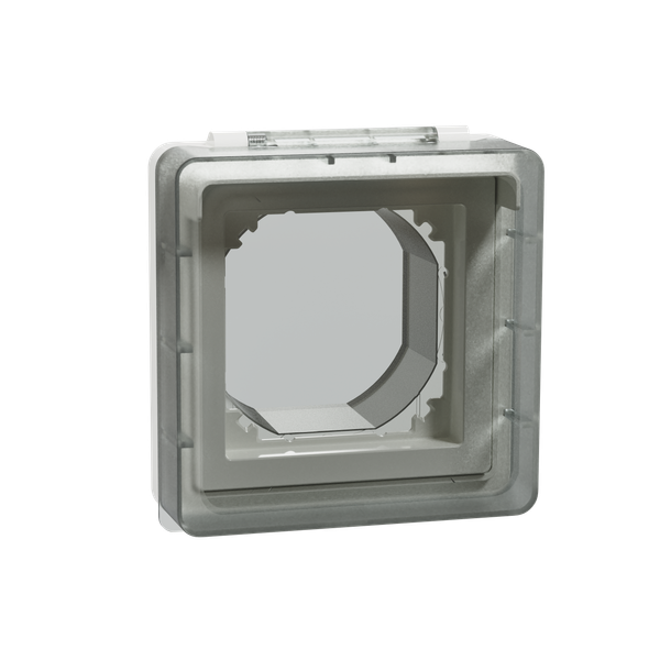 ***Exxact cover-frame wit id IP44 white image 3
